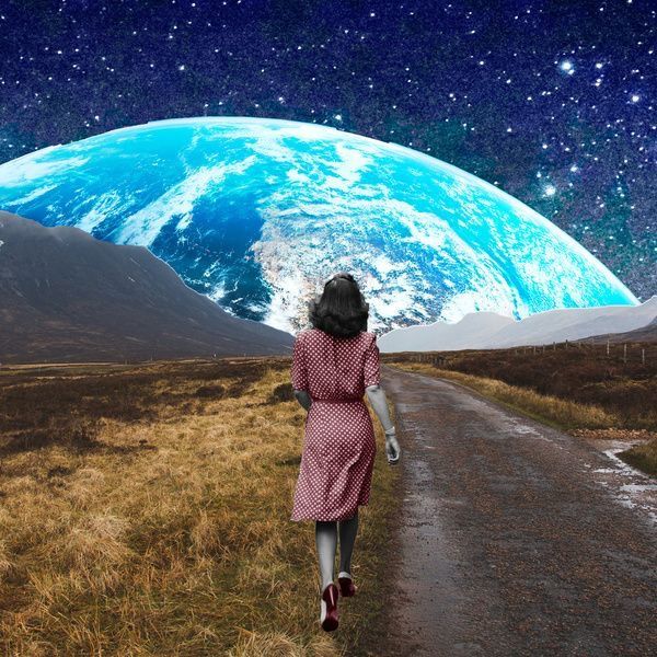 "Don't worry, the kids will be fine", collage del dúo artístico Frank Moth