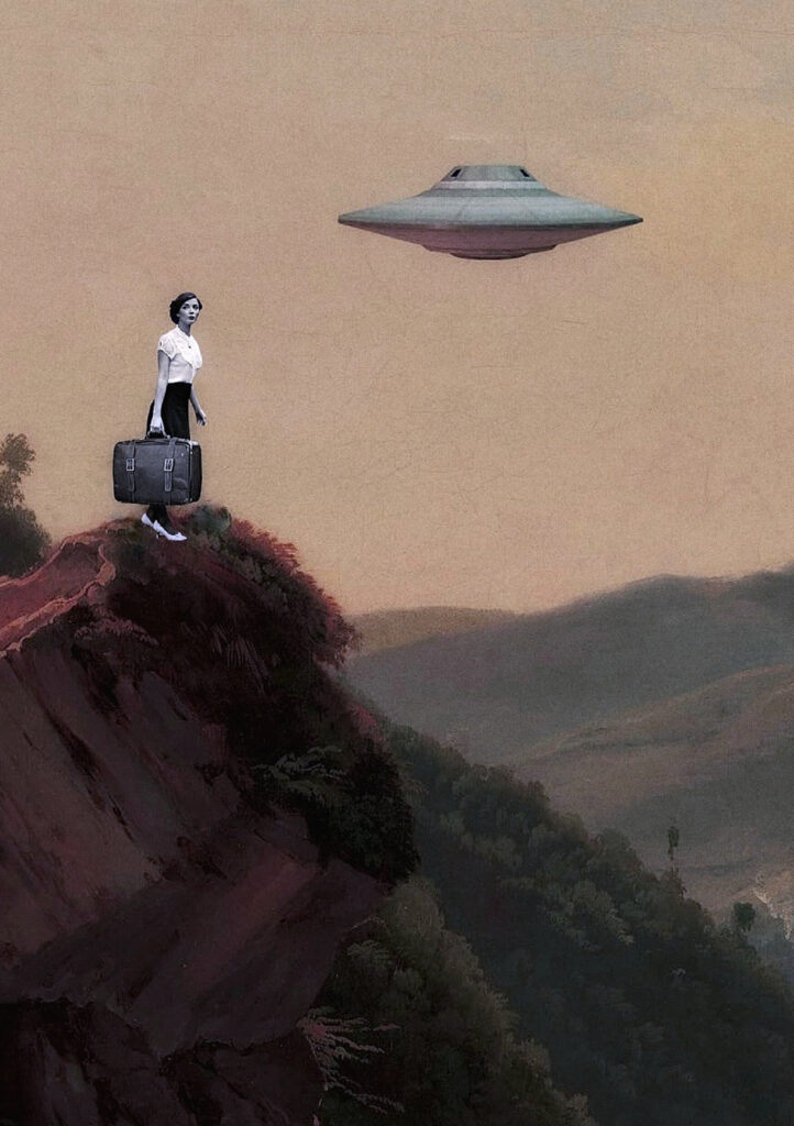 Soy una navegante espacial cualquiera que, cada cierto tiempo, necesita volver a su casa, que en realidad es la casa de sus padres.