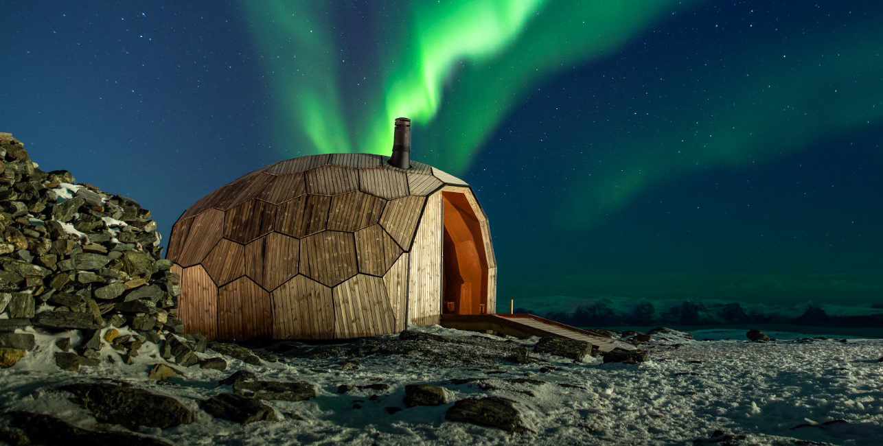 3d cabana circulo polar artico