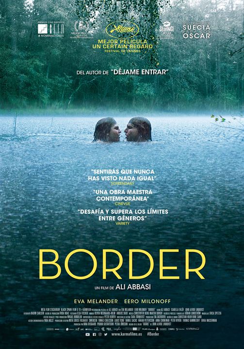 Border 9 KarmaFilms póster cine FestivalDeCannes AliAbbasi culturainquieta