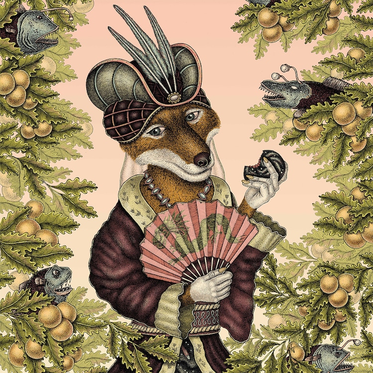 DzmitryiKashtalyan 11 ilustración animales belleza estimulante dibujo arte punteado