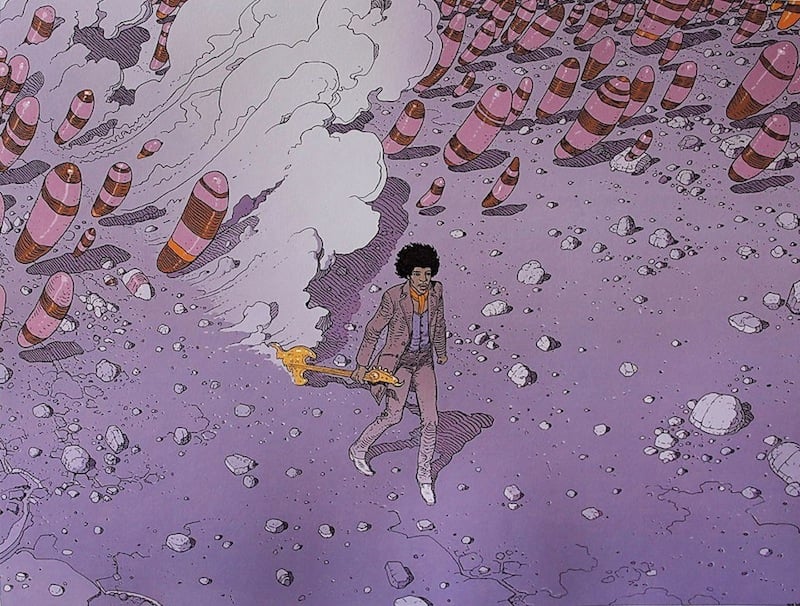 Hendrix Moebius ilustracion 3