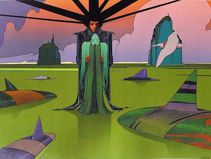 Hendrix Moebius ilustracion 8
