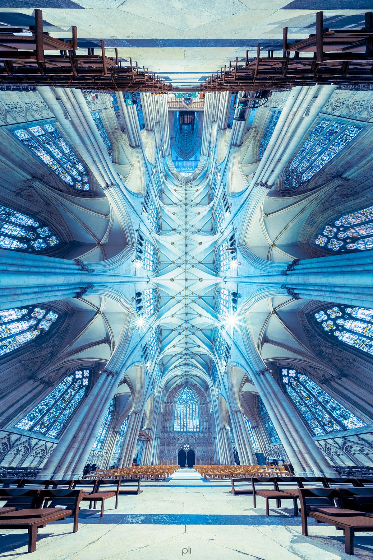 PeterLiBring 6 fotografía panorámica catedrales iglesias simetría belleza arquitectura