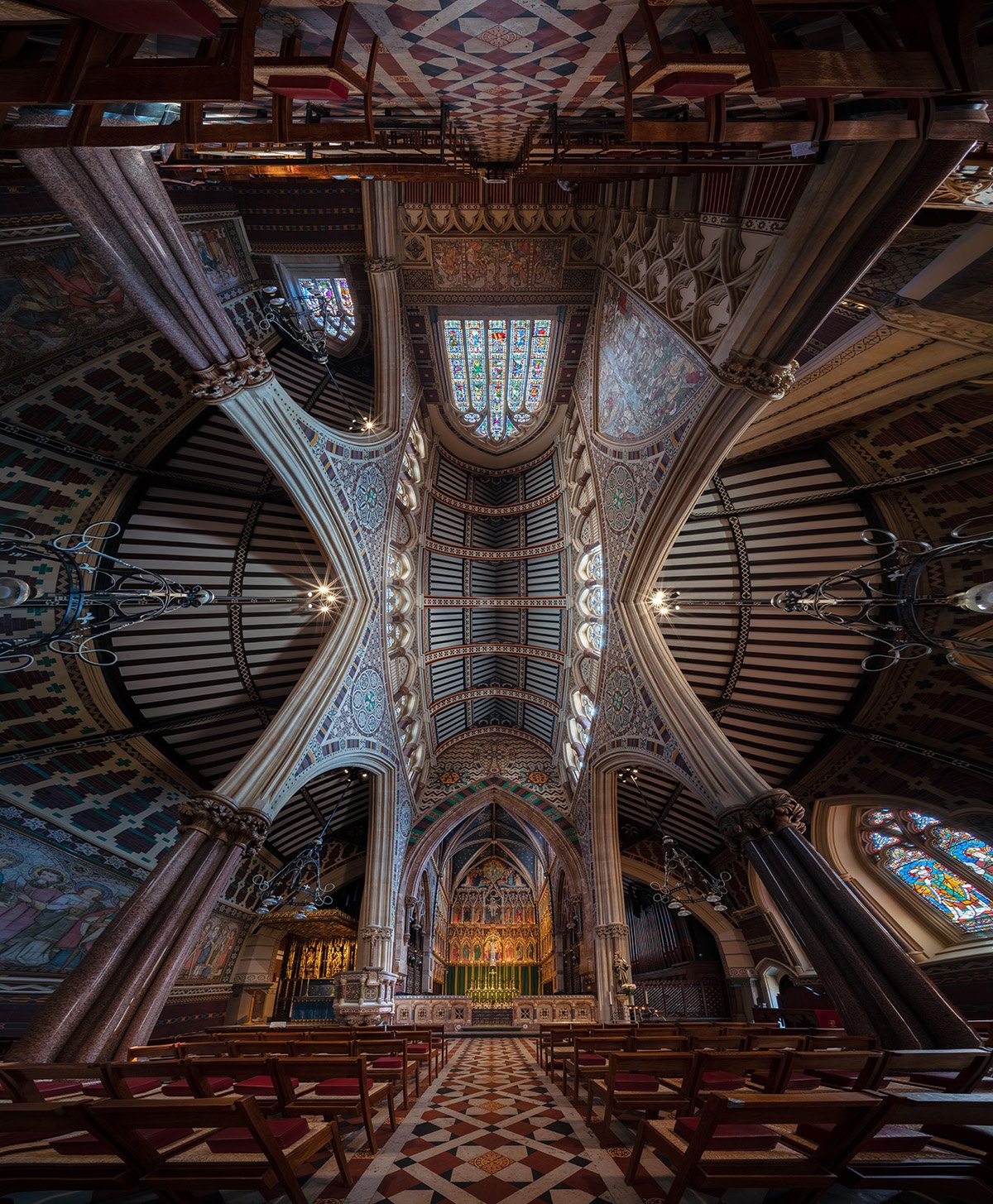 PeterLiBring 8 fotografía panorámica catedrales iglesias simetría belleza arquitectura