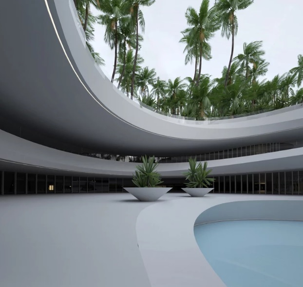 RomanVlasov 7 arquitectura diseno vanguardismo modernismo PiscinaSubterranea