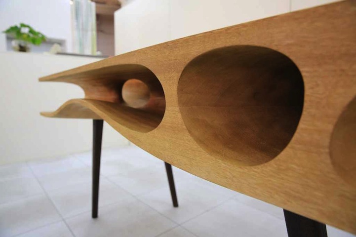 Ruan Hao cat table design 6