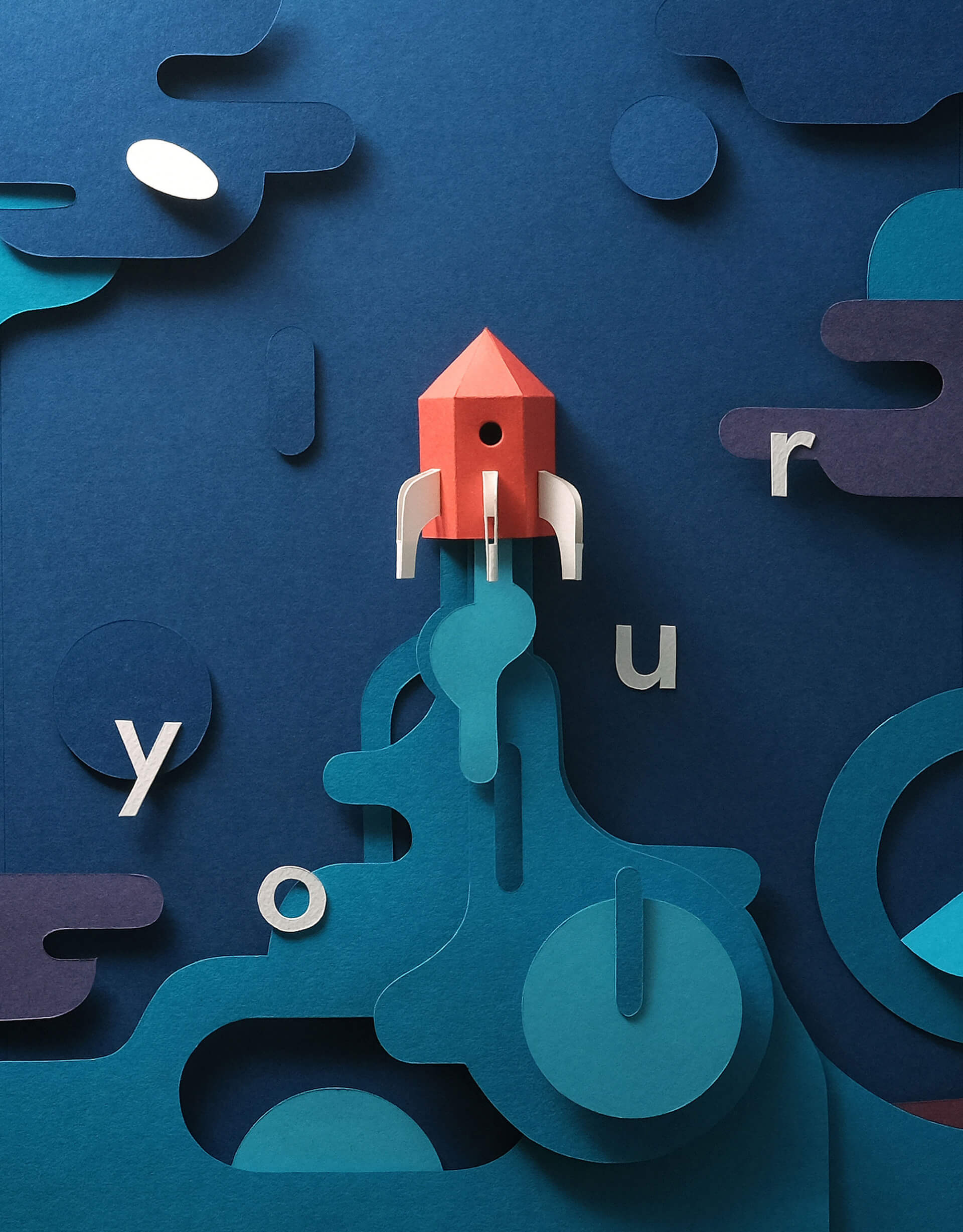 john de vera cut paper illustration 4