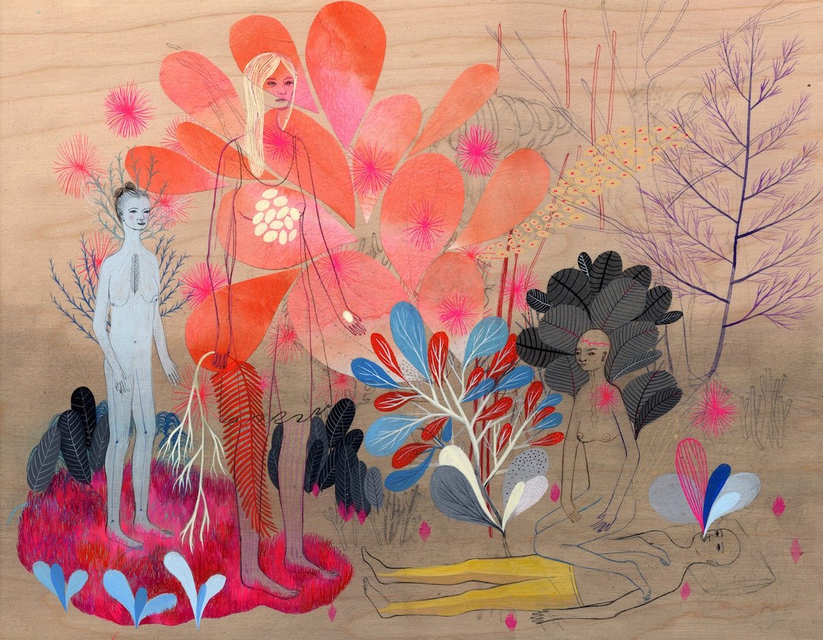 BetsyWalton 5 pintura surrealismo Portland magia color belleza psicodelia artepaisajista