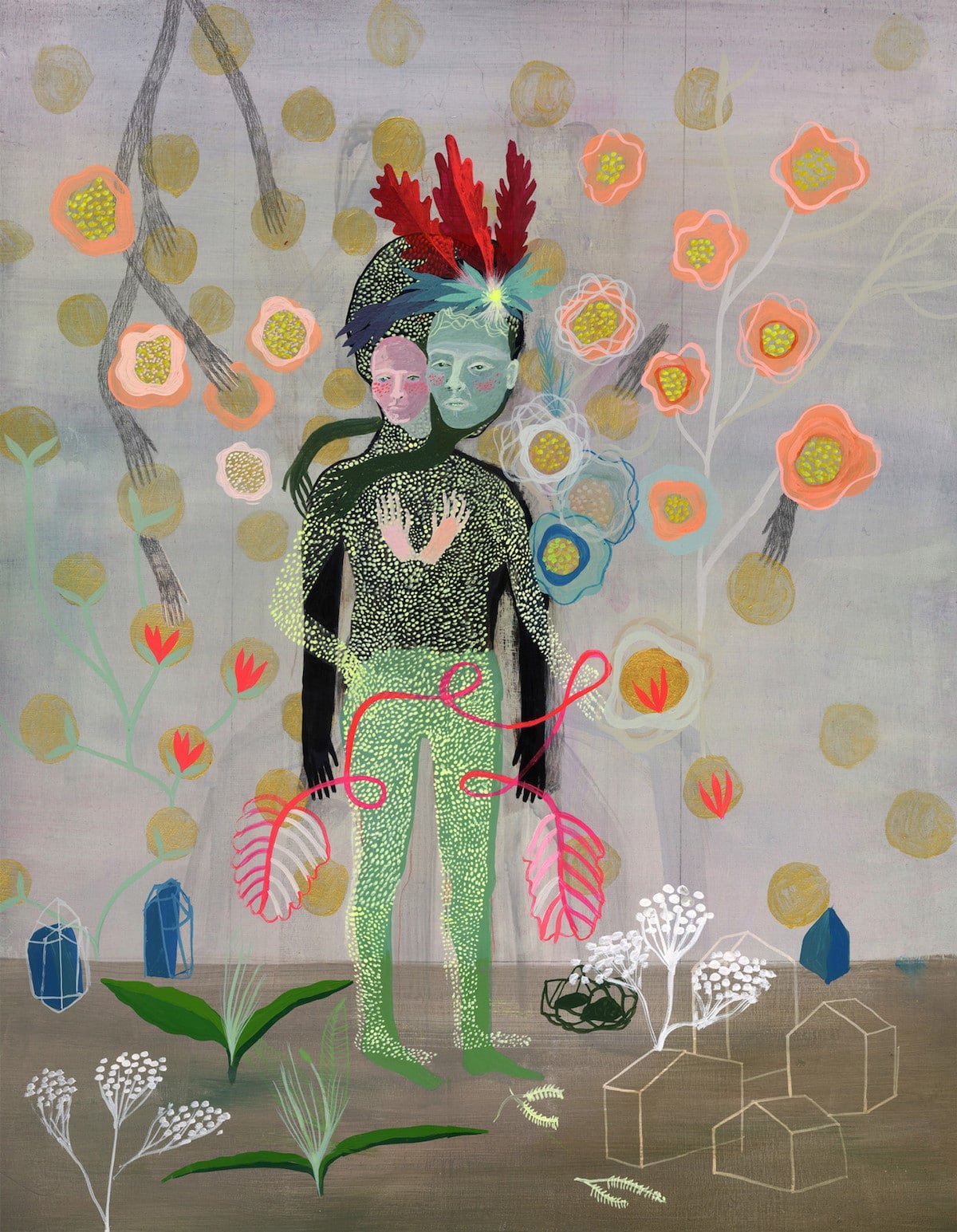 BetsyWalton 6 pintura surrealismo Portland magia color belleza psicodelia artepaisajista