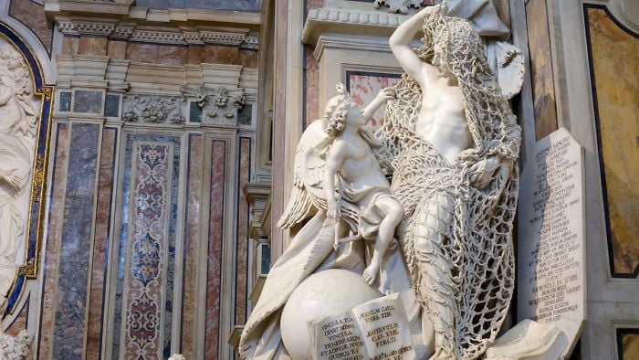Francesco Queirolo, El Desengaño escultura