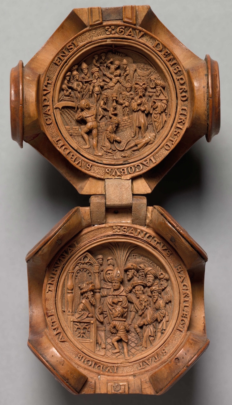GothicBoxwoodMiniatures 10 miniatura gotico artesania renacimiento talla belleza ArtGalleryOfOntario