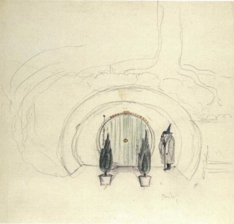 J.R.R. Tolkie ilustracion