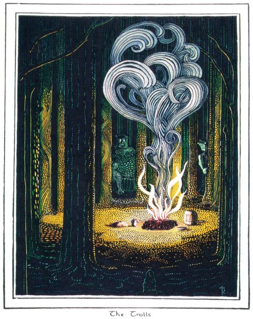 J.R.R. Tolkie ilustracion 3
