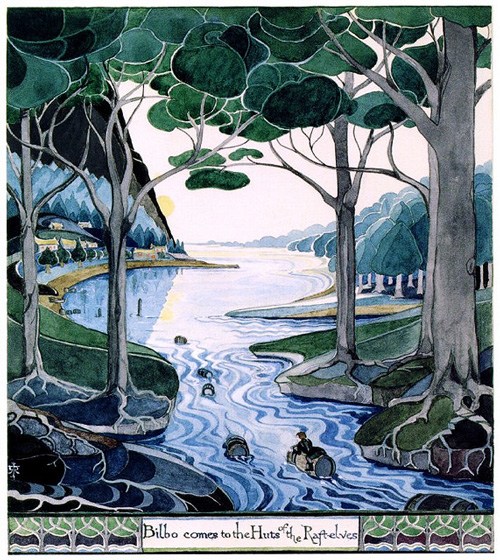 J.R.R. Tolkie ilustracion 6