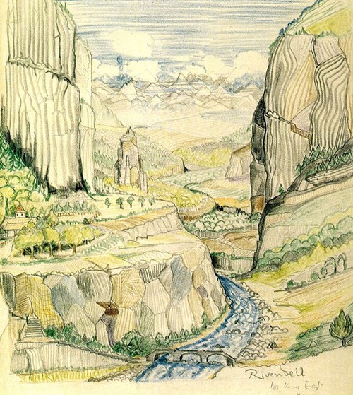 J.R.R. Tolkie ilustracion 7