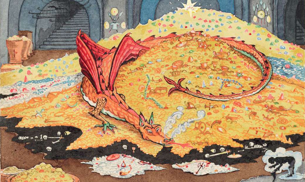 J.R.R. Tolkie ilustracion 8