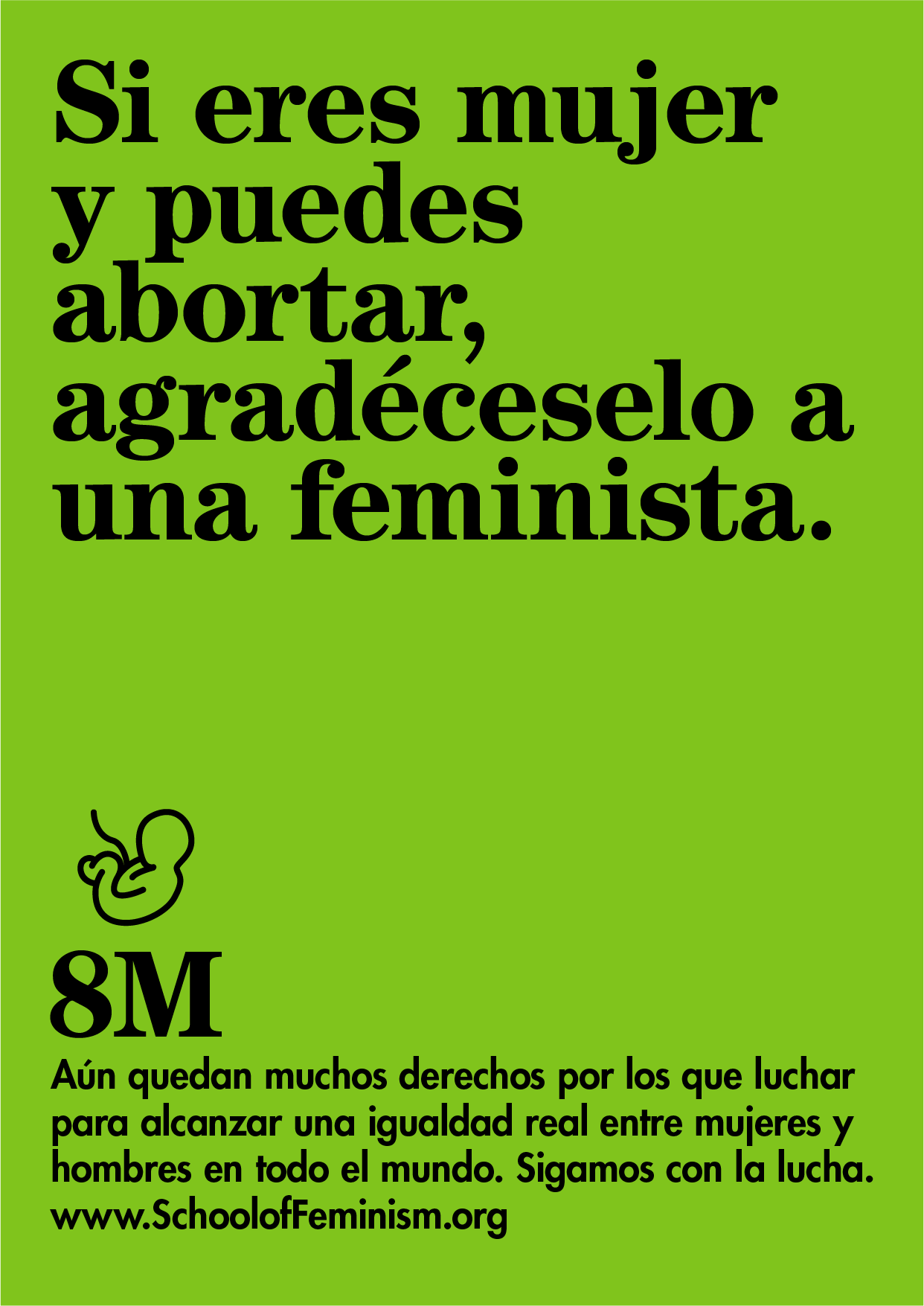 Carteles feministas para este 8 de marzo
