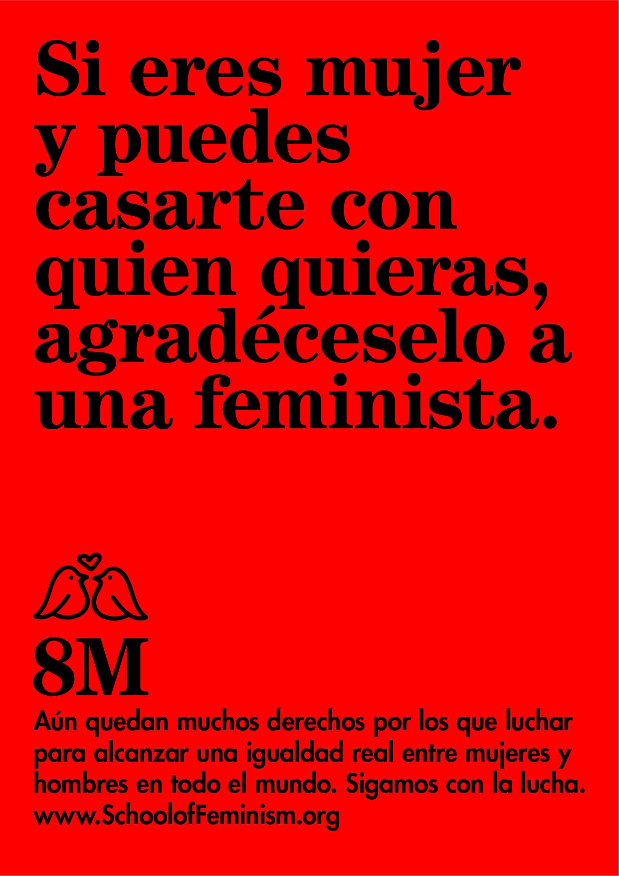 Carteles feministas para este 8 de marzo
