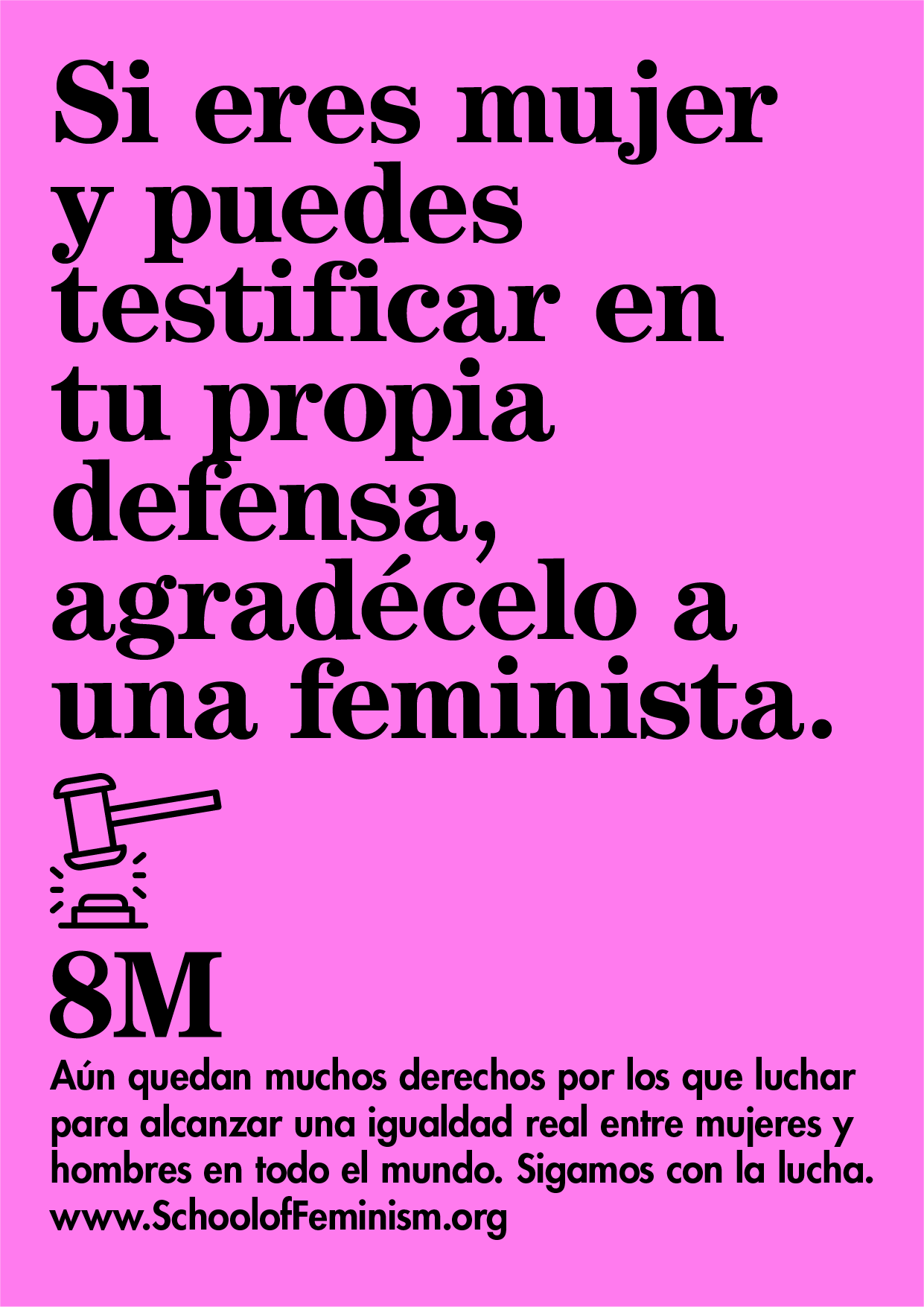 Carteles feministas para este 8 de marzo