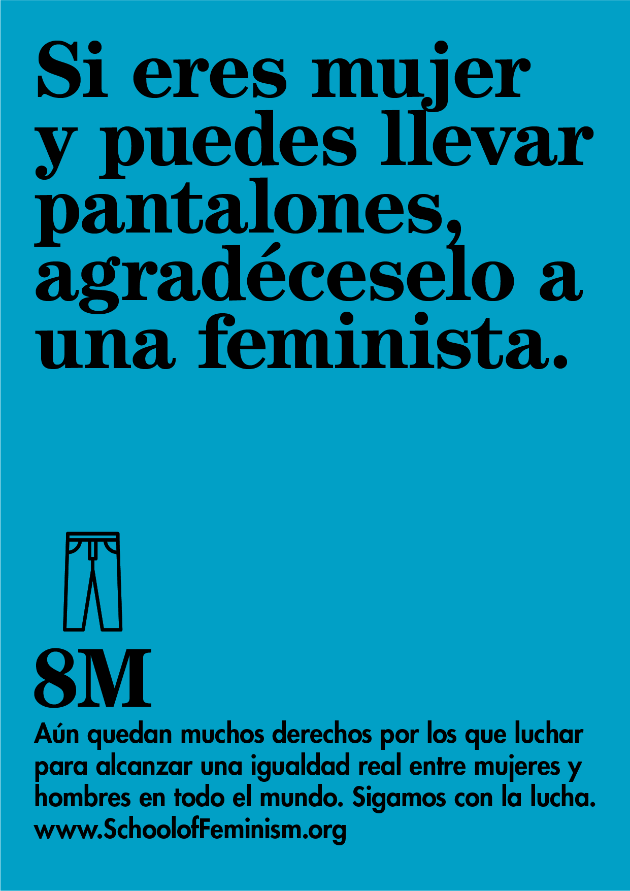 Carteles feministas para este 8 de marzo