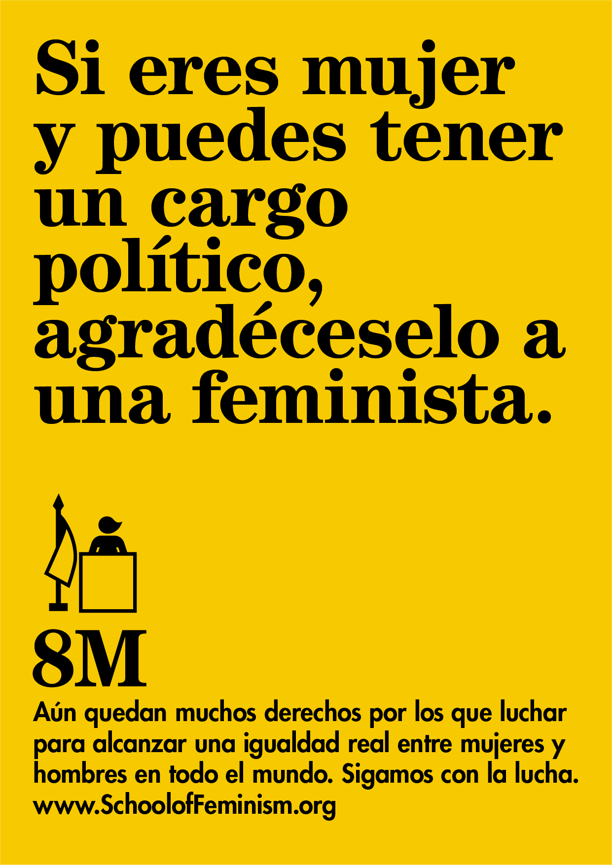 Carteles feministas para este 8 de marzo