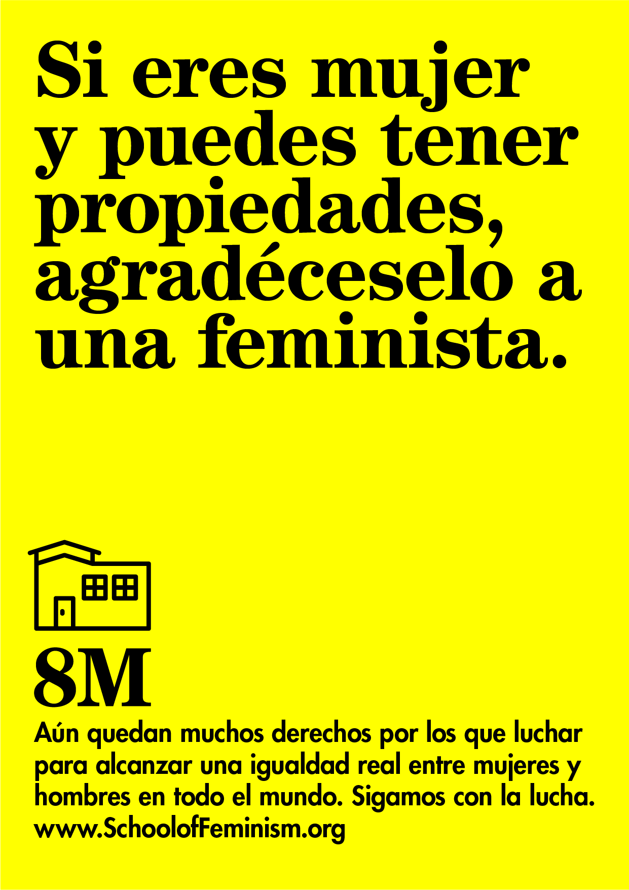 Carteles feministas para este 8 de marzo