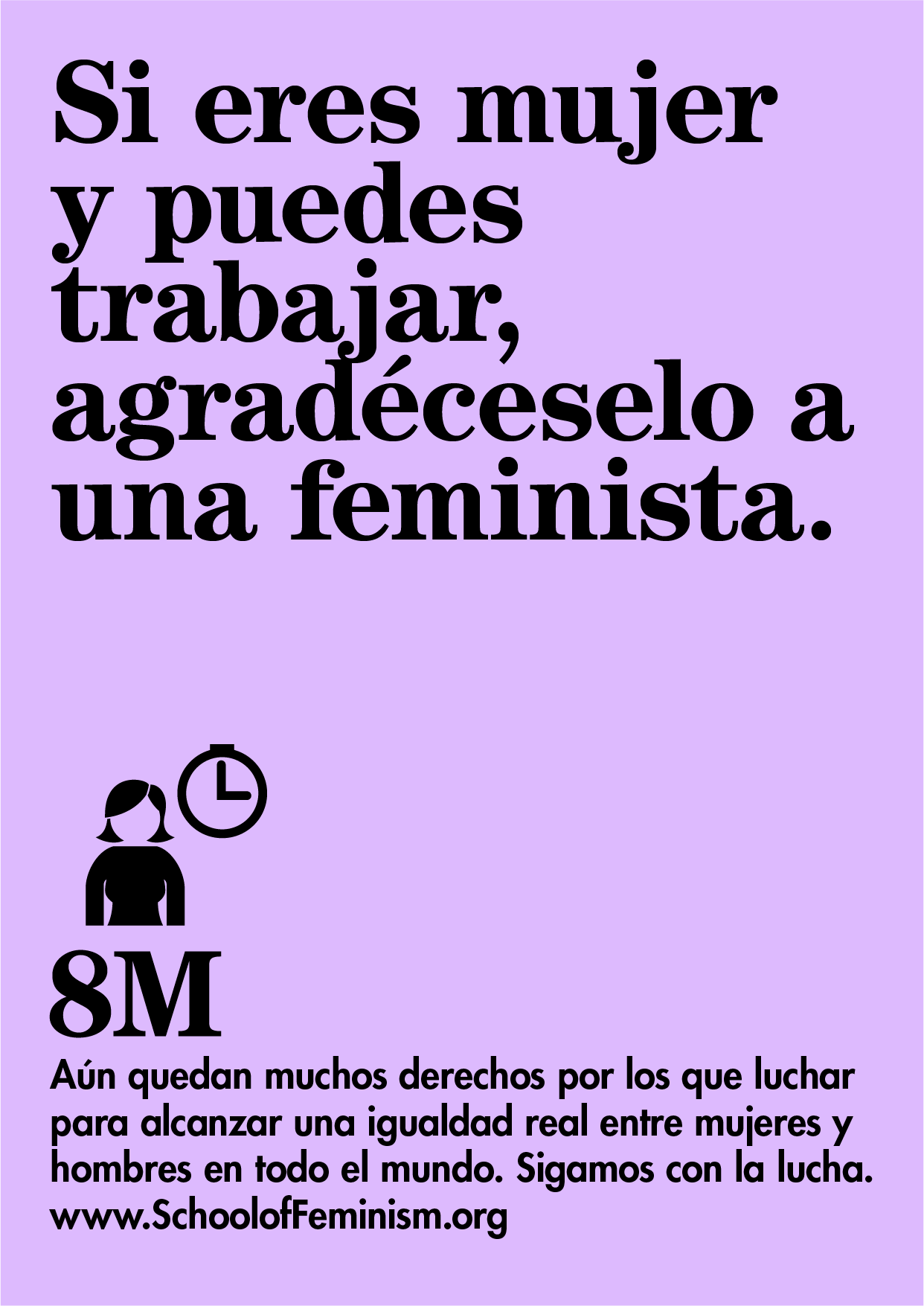 Carteles feministas para este 8 de marzo