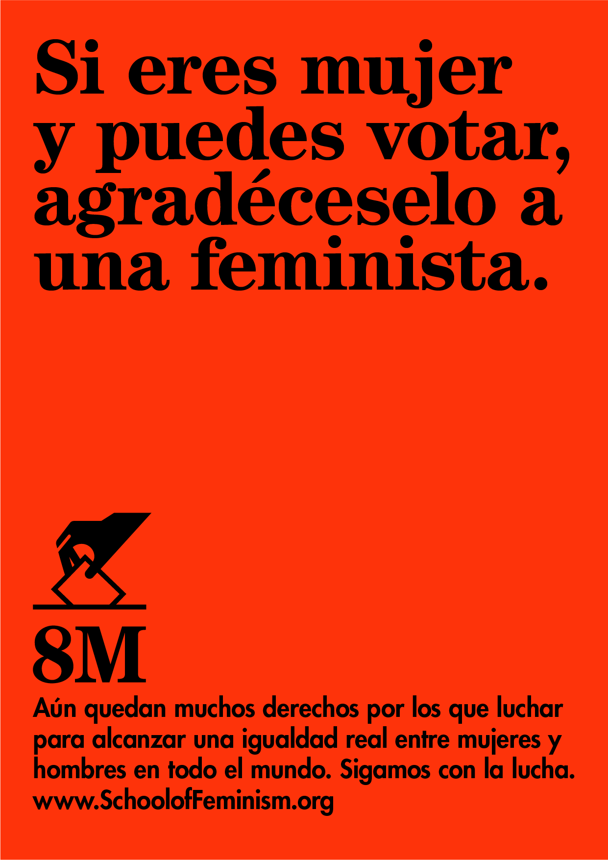 Carteles feministas para este 8 de marzo
