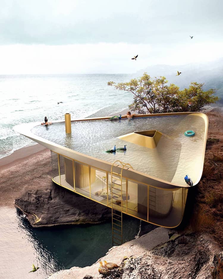 Anti Reality 1 arquitectura vanguardismo diseno Summer House Frank Lloyd Wright