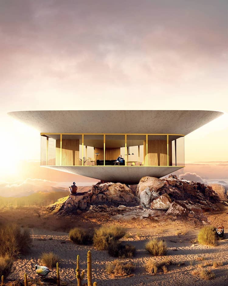 Anti Reality 4 arquitectura vanguardismo diseno Summer House Frank Lloyd Wright