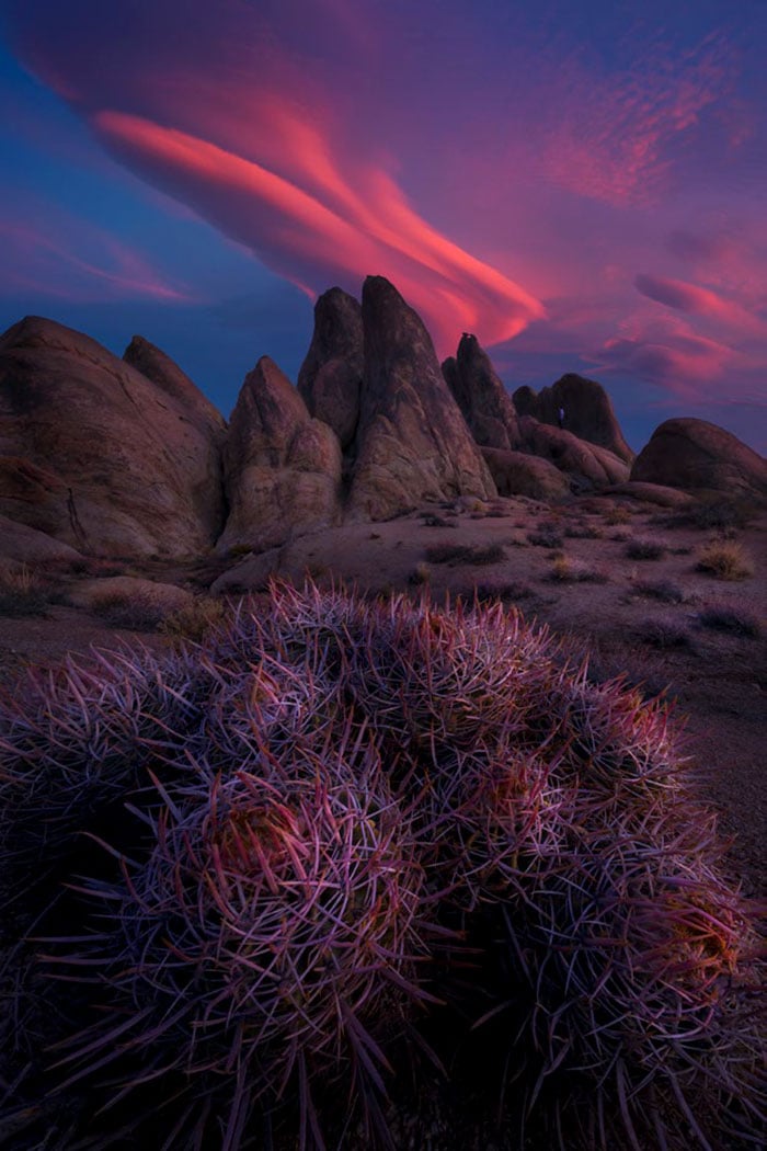 Alabama Hills, Lone Pine, California, Estados Unidos, por Miles Morgan