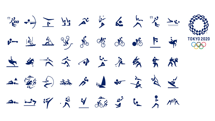 MasakiHiromura 1 Tokyo2020 OlympicGames JuegosOlimpicos pictogramas deporte diseño