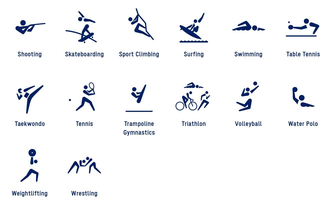 MasakiHiromura 4 Tokyo2020 OlympicGames JuegosOlimpicos pictogramas deporte diseño