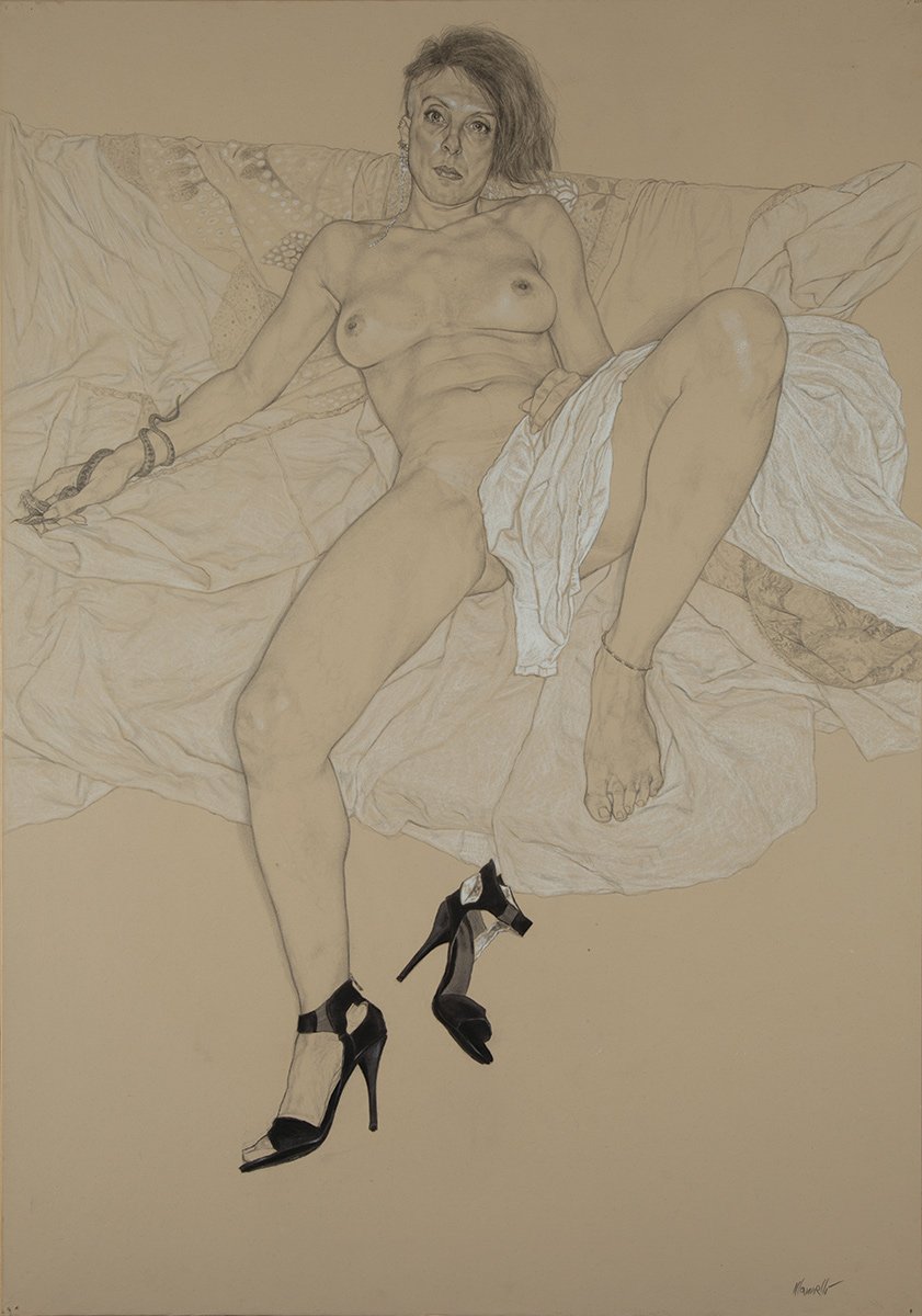 Riccardo Mannelli 11 erotica sexo desnudo pintura realismo anatomia