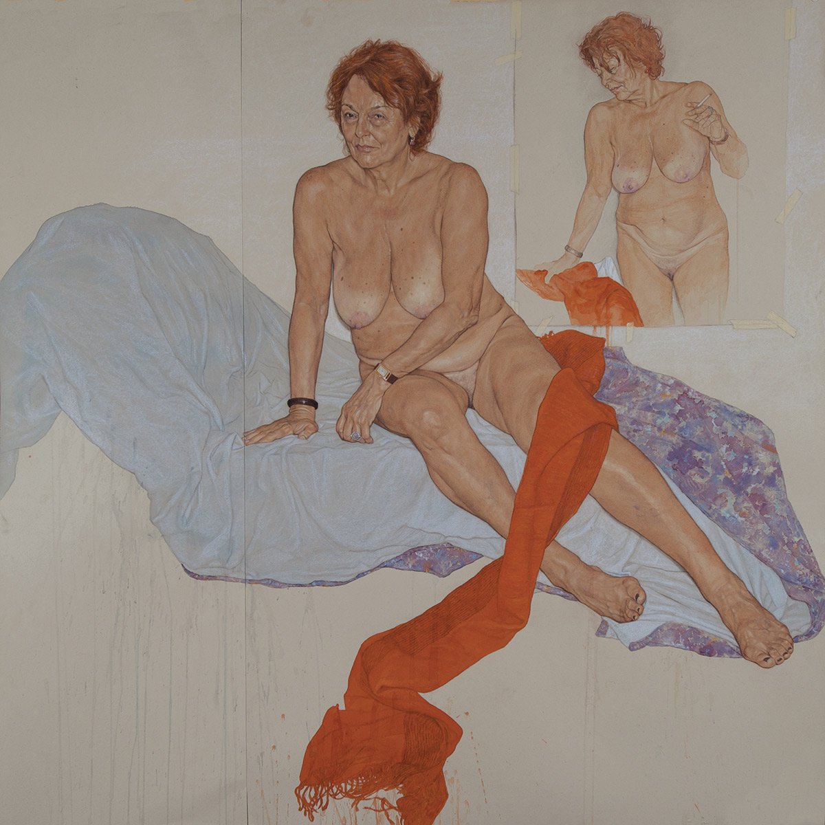 Riccardo Mannelli 13 erotica sexo desnudo pintura realismo anatomia