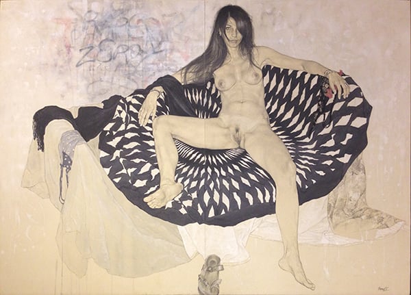 Riccardo Mannelli 4 erotica sexo desnudo pintura realismo anatomia