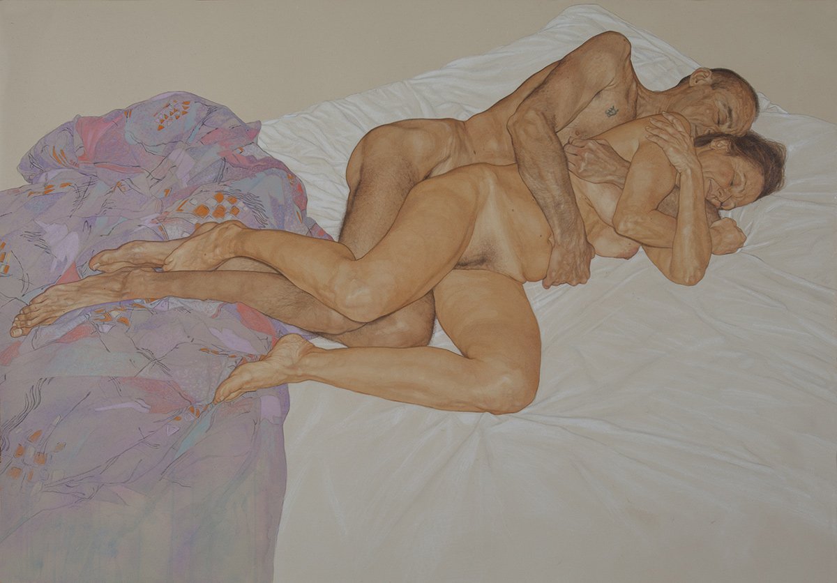 Riccardo Mannelli 9 erotica sexo desnudo pintura realismo anatomia