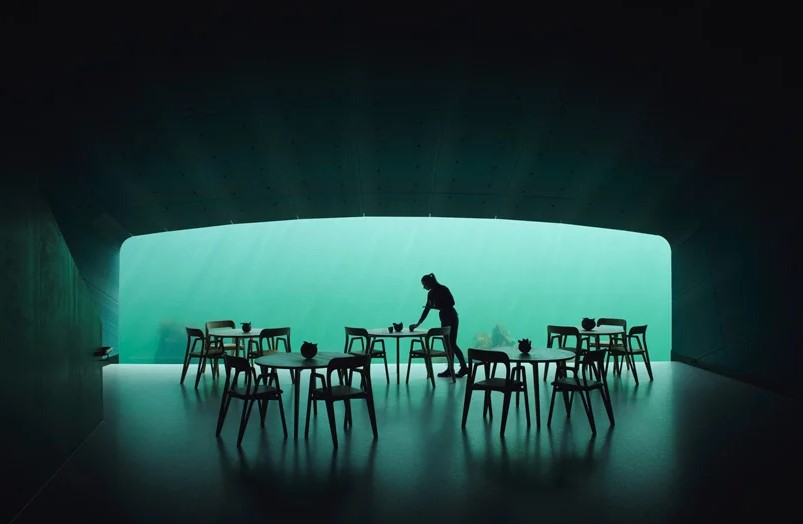 Snøhetta 1 resutaurante submarino Noruega diseno arquitectura gastronomia oceano