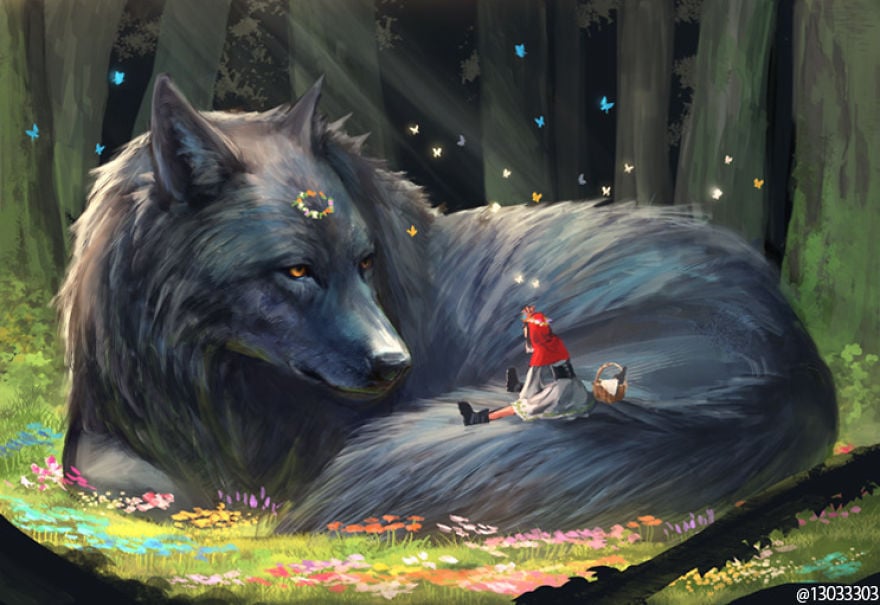 Ariduka55 Monokubo 4 ilustarcion Japon Studio Ghibli Hayao Miyazaki gato dibujos magia