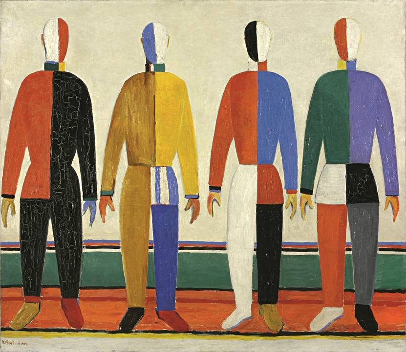 Deportistas de Kazimir Malévich