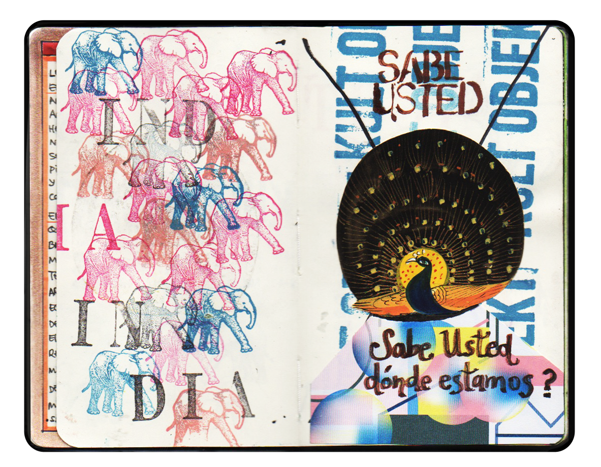 DilToro 2 Santi Fernadez sketchbook India ilustracion literatura dibujo