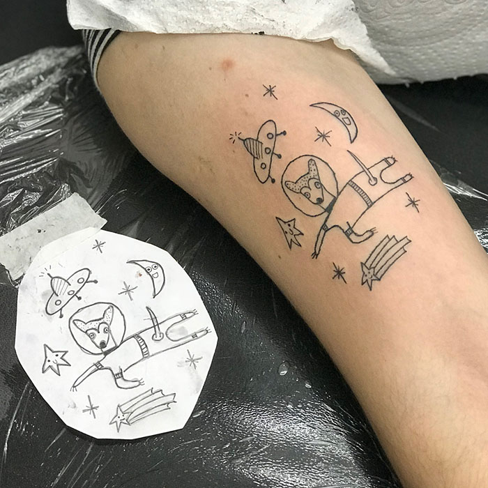 Helen Fernandes 13 Malfeitona Instagram tatuajes tatto estilo de vida ilustracion humor