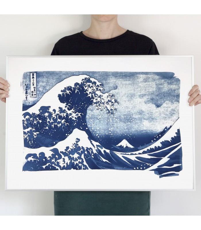 La Gran Ola de Kanagawa 2 The Great Wave Of Kanawaga billete diseño Katsushika Hokusai