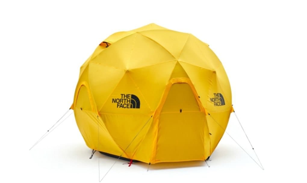 North Face 3 tienda de campaña geodesica naturaleza diseño estilo de vida