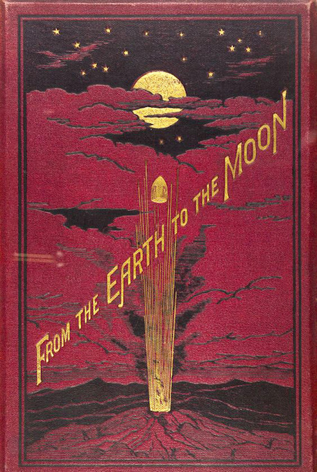 Jules Verne. From the Earth to the Moon. London, Sampson Low, Marston, Low, and Searle, 1873