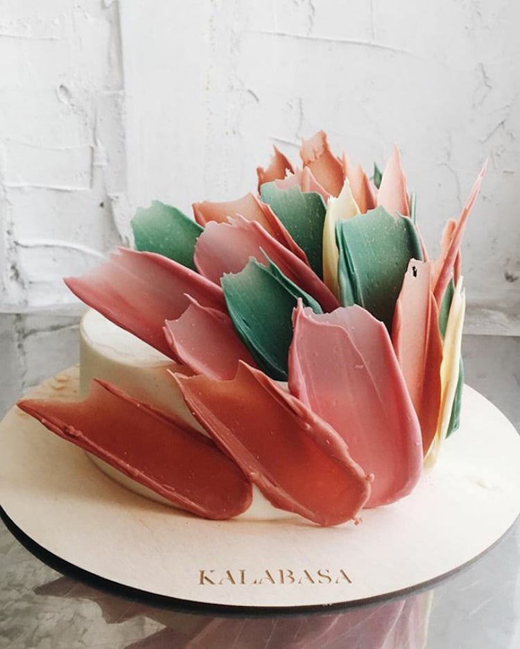 Brushstroke 3 Kalabasa reposteria gastronomia art food tendencia