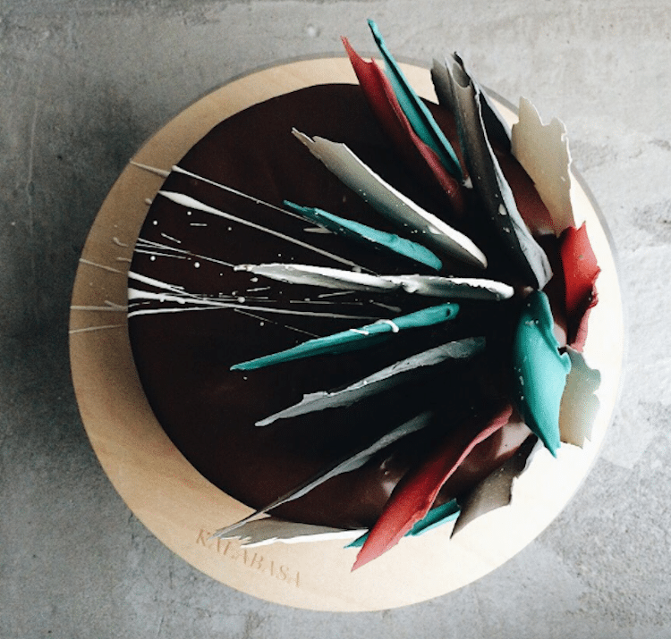 Brushstroke 5 Kalabasa reposteria gastronomia art food tendencia
