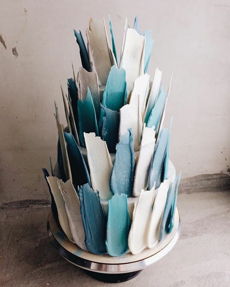 Brushstroke 6 Kalabasa reposteria gastronomia art food tendencia