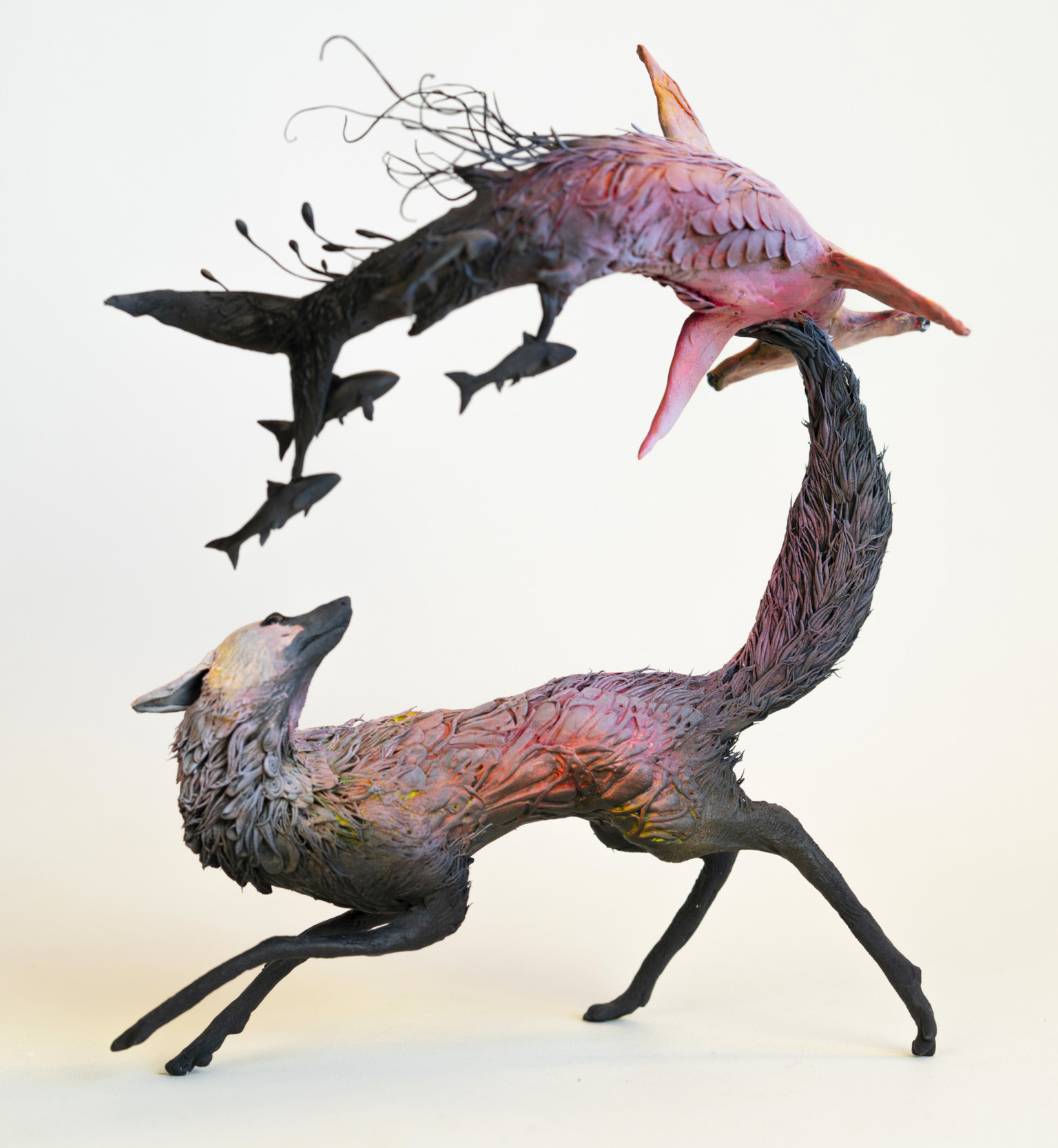 Ellen Jewett 3 artesania escultura animales naturaleza fantasia